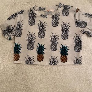 Women’s Pineapple Crop Top